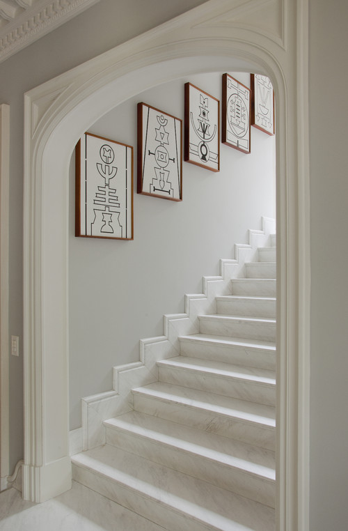 1 traditional staircase
