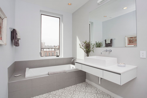 2 scandinavian bathroom