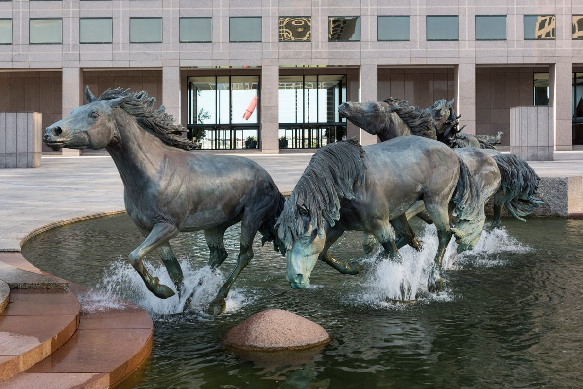 1 Mustang of Las Colinas by Robert Glen