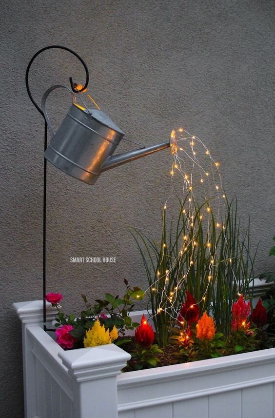 Watering Can with Lights