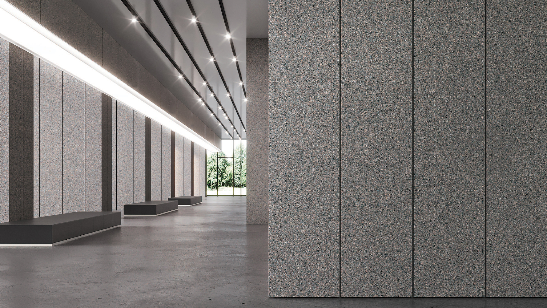 Concrete Avorio Super Rock 3D