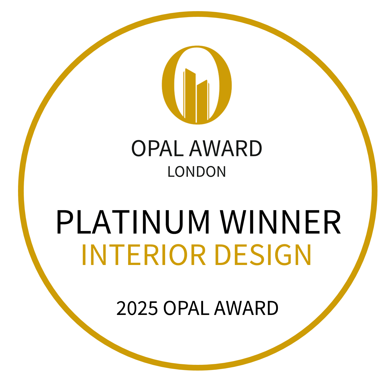OPAL platinum winner INTERIOR DESIGN