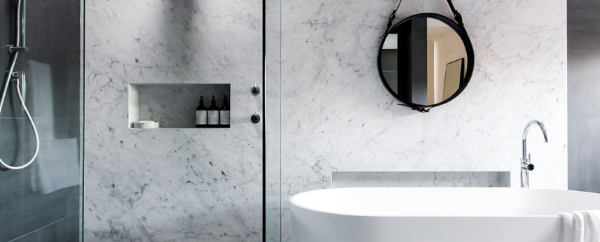 marble bathroom