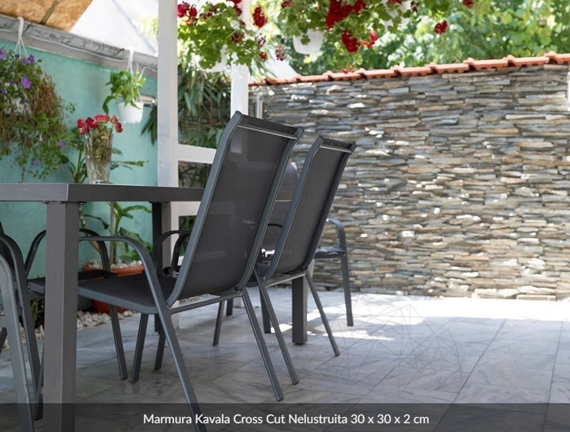 terasa piatra naturala
