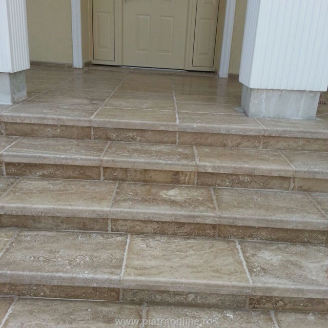 travertin noce brushed scari